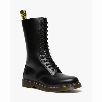 Dr Martens Férfi 1914 Smooth Bőr Tall Bakancs Fekete